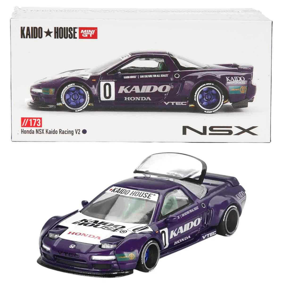 Kaido House x Mini GT 1:64 Honda NSX Kaido Racing V2 (KHMG173) 1:64 Scale