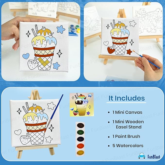 MINI CANVAS PAINTING KIT