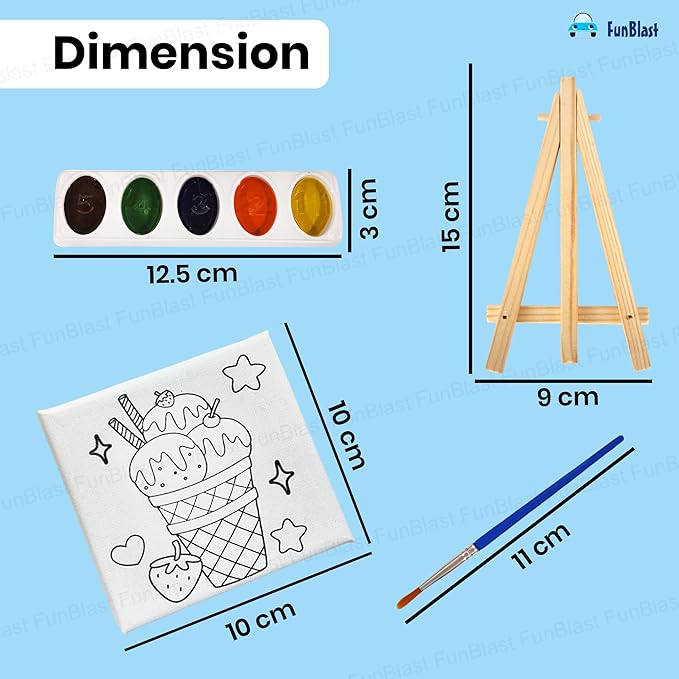 MINI CANVAS PAINTING KIT