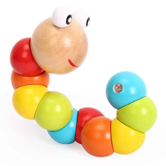 WOODEN CATERPILAR
