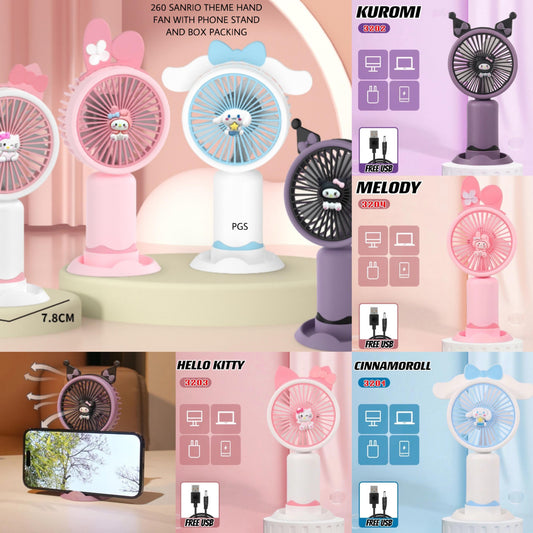 SANRIO FAMILY TABLE FAN
