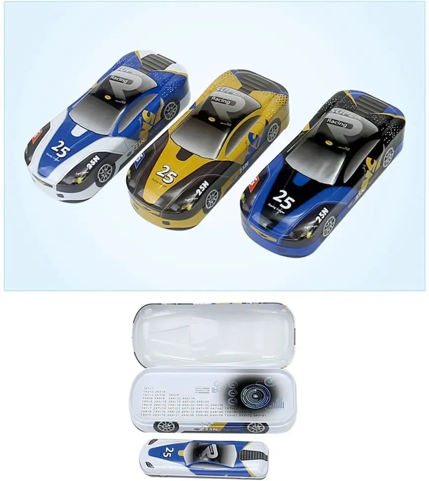 METAL CAR PENCIL BOX